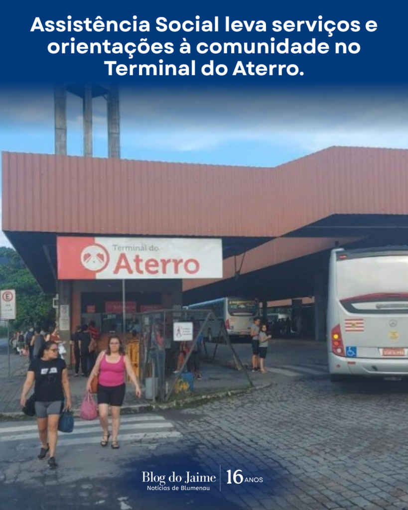 Assistência Social chega ao Terminal do Aterro para reforçar vínculos com a comunidade