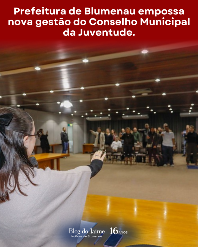 "Blumenau Empenha Criação de Políticas Públicas Com a Nova Gestão do Conselho Municipal da Juventude"