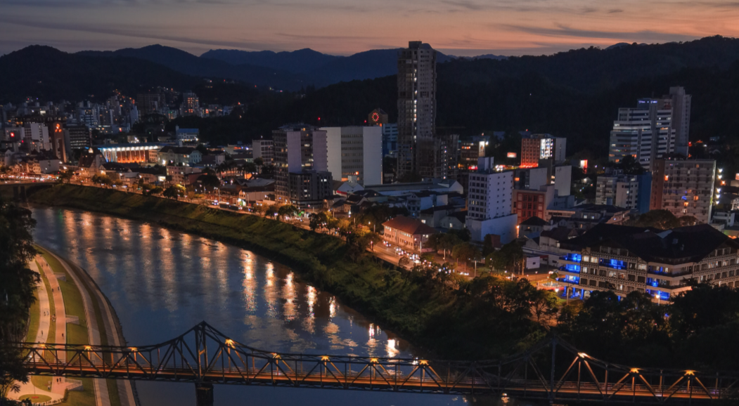 Como nasceu o Centro de Blumenau: a história do lugar onde a cidade começou