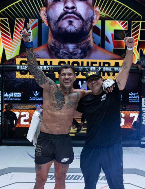 Gian “Pitbull” Siqueira brilha em Abu Dhabi e coloca Blumenau em destaque no MMA internacional